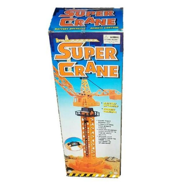 battery operated crane toy