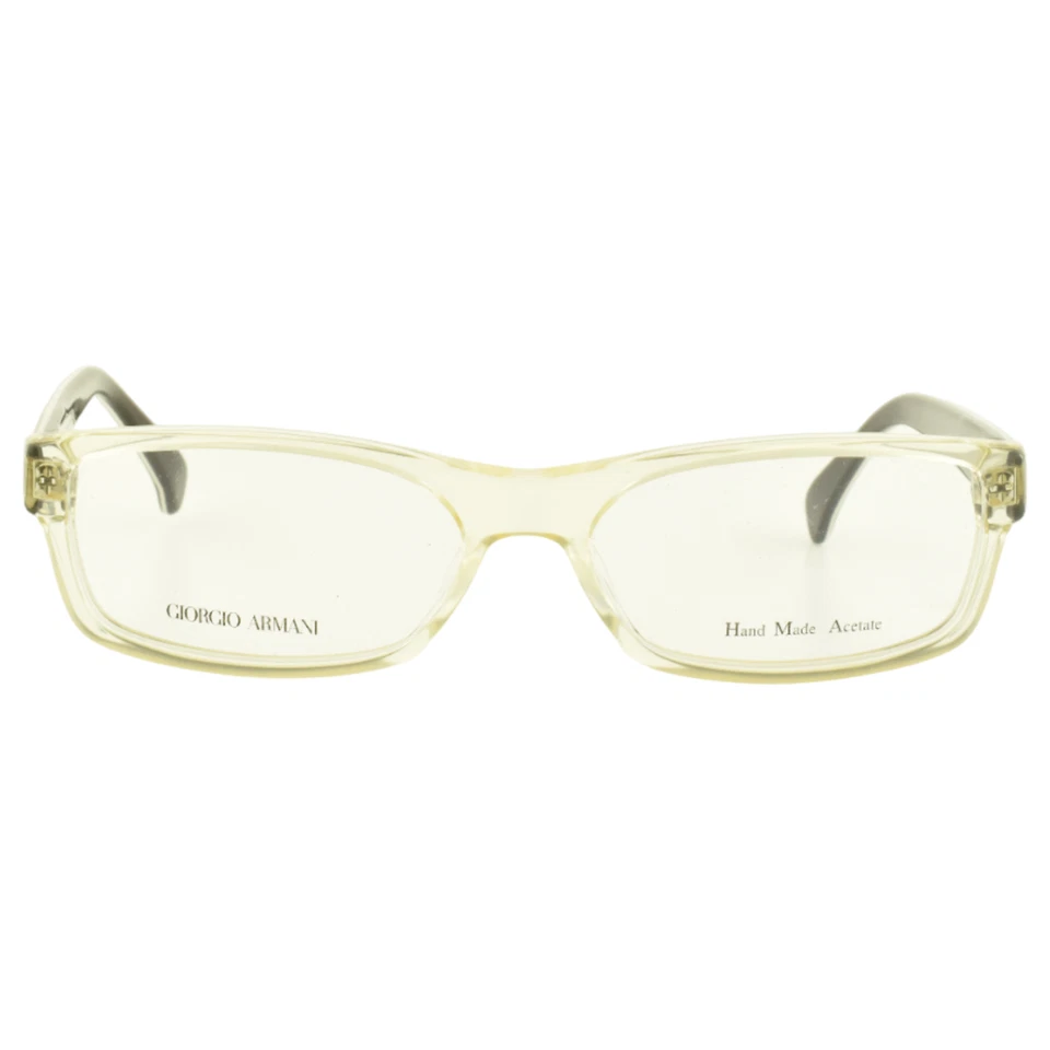 NEW!! GORGIO ARMANI GA 866 O4L Clear Rectangle Full Rim Unisex Optical Frame - Image 2 of 4