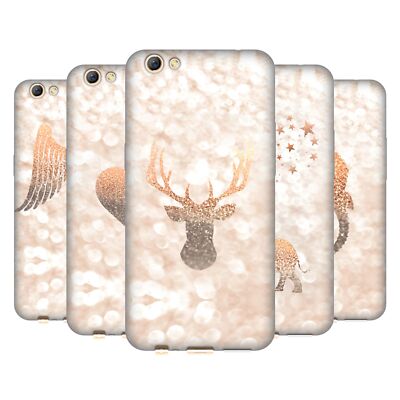 OFFIZIELLE MONIKA STRIGEL CHAMPAGNE GOLD SOFT GEL HANDYHÜLLE FÜR OPPO HANDYS