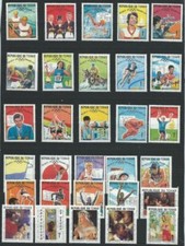Tchad YT 183-212 neuf sans charnière XX MNH