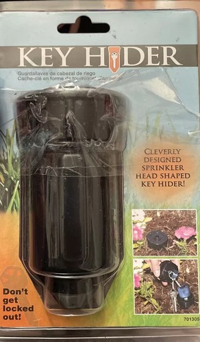 Key Holder Hider “Sprinkler Head” Hide a Key Spare KeyClever Design! Open Box - Picture 4 of 9