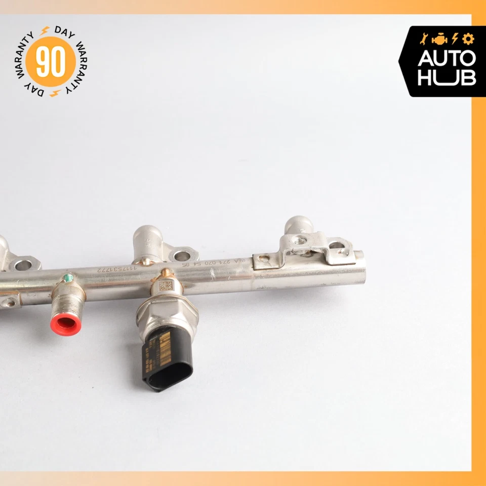 Línea de riel inyector de combustible 12-15 Mercedes W204 C250 SLK250 M271 2710705495 OEM Foto 3 de 4
