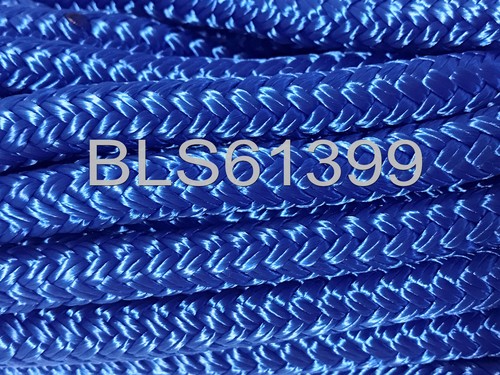 Juego de (4) cuerdas azules doble trenzadas de 1/2" in x 20' ft HD barco línea de muelle marino - Imagen 6 de 12
