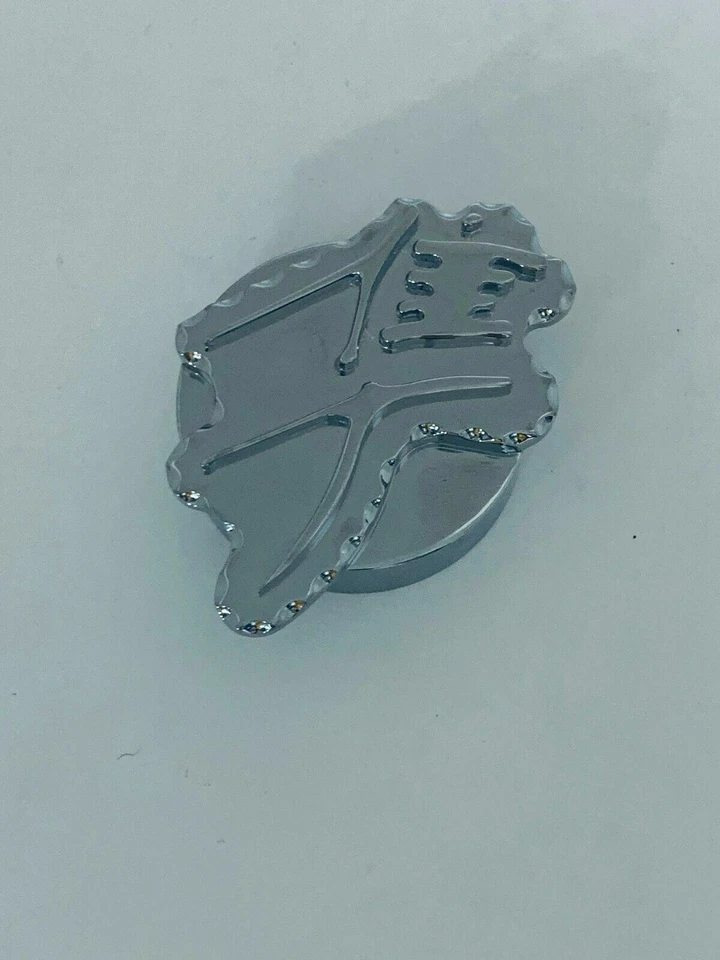 CUBIERTA SENSOR SPEEDO LOGO KANJI 3D CROMO HAYABUSA PARA SUZUKI HAYABUSA 2001 Foto 3 de 4