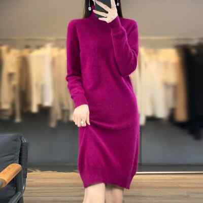 Sweater Women's Winter Top Pullover Loose Knitting Soft Coat 
