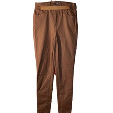 FashionNova Double Dare Faux Leather Pants NWOT Size Large Style R534