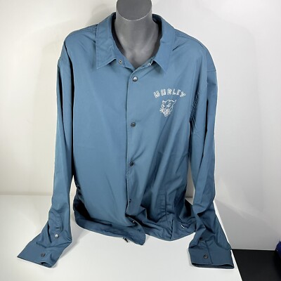 Hurley Bomber Jacket Men s XXL Blue