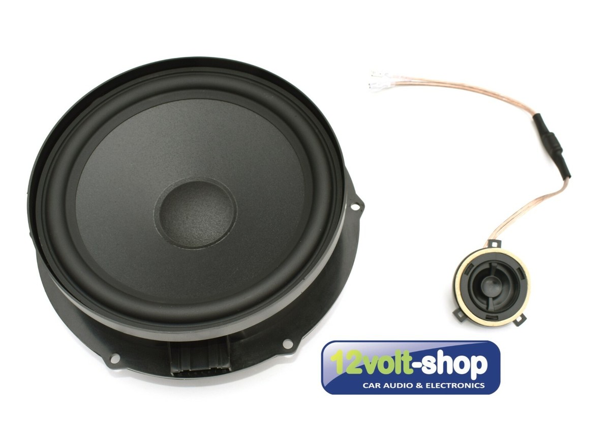 Focal IS VW180 VW/Seat/Skoda Plug&Play 7" 2-way Component Kit; 75WRms; 2  | 7 in | Left Front Door | Black | 1 Year Warranty | Round | Less than 250 W