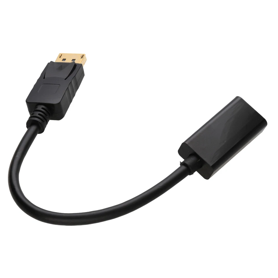Slimline Displayport Dp v1.4 Stecker Zu HDMI 4K 60Hz Konverter Adapter Kabel - Bild 3 von 4