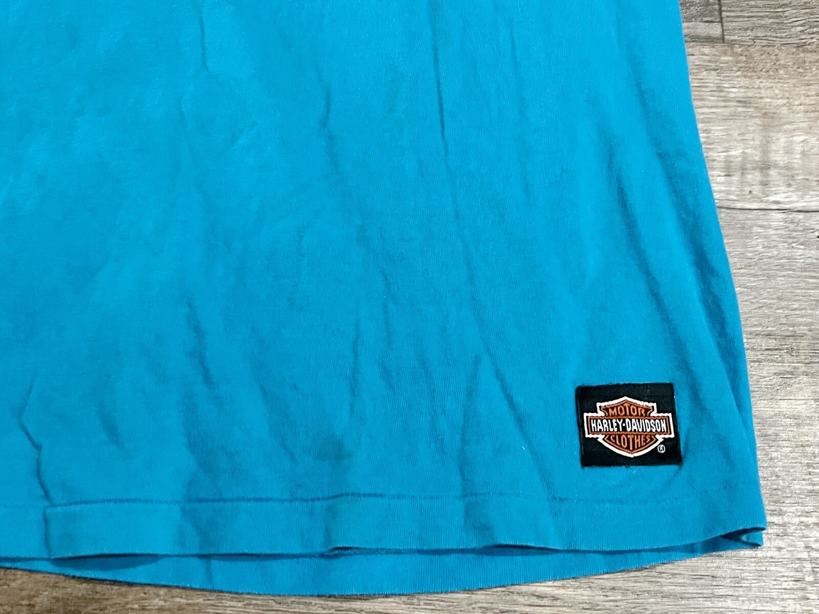 Vintage 1990'S Harley-Davidson hoodie vest, made in the USA, size L, men's cotton black type Vintage Second Hand