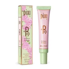 PIXI + Rose Radiance Perfector Skin Illuminating Enhancer Pink Pearl 0.8 oz NEW