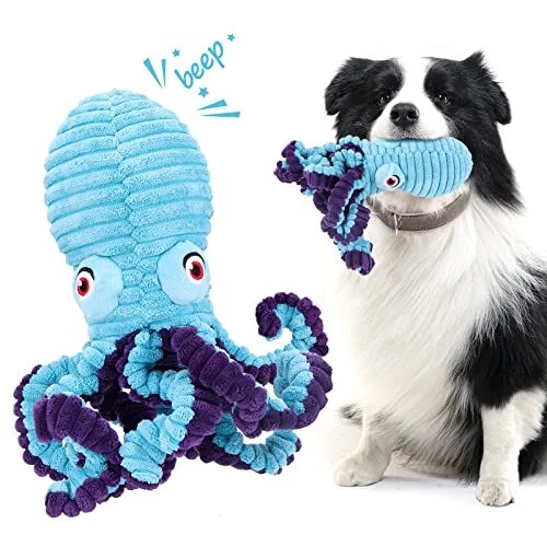 Askshy Octopus Dog Toys Puppy