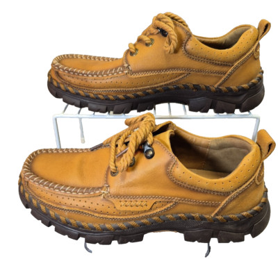 Jeep Footwear Men's all leather oxford loafer size 9 Eu 42 sturdy