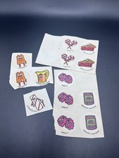 Vintage 1980s Sniffy's Scratch And Sniff Matte Sticker Lot Peppermint More