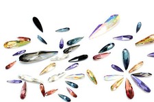 Superior PRIMERO 4331 Raindrop Fancy Stones Crystals Many Colors Sizes
