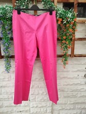 EMILIO PUCCI Women's Bright Pink Trousers Size IT46 UK14 NEW Made in ITALY