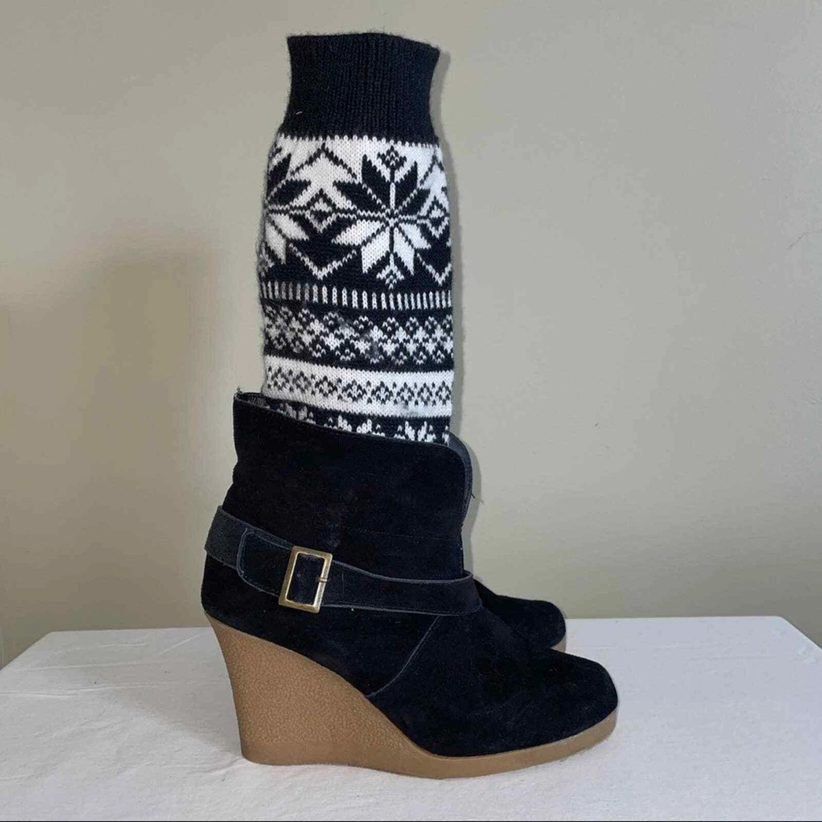 Muk luks top sweater boots