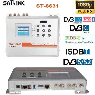 Satlink ST-8631 Multifunction Digital TV Converter DVB-S2 DVB-T2/C Finder