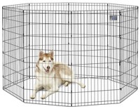 Midwest Foldable Metal Exercise Pen / Pet Playpen on sale Midwest Foldable Metal Exercise Pen / Pet Playpen on sale