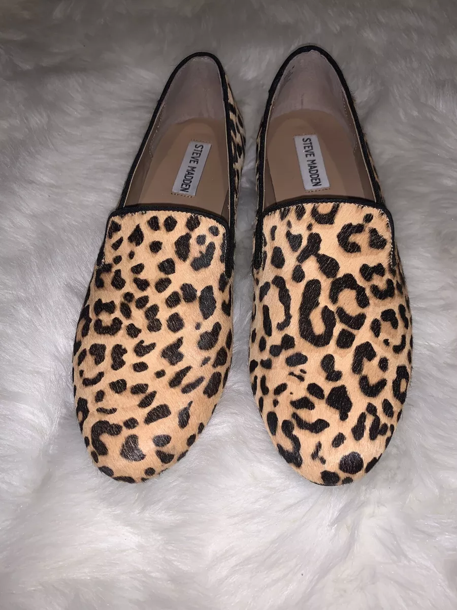 steve madden leopard flats 9 eBay