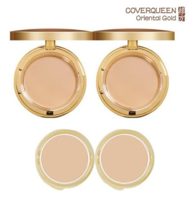 Cover QUEEN Oriental Gold Powder Pact 12g * 4pcs K-Beauty