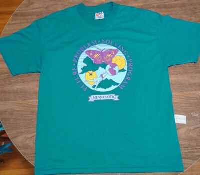 Future Problem Solving Program Minnesota Extra Large Teal XL T-shirt 