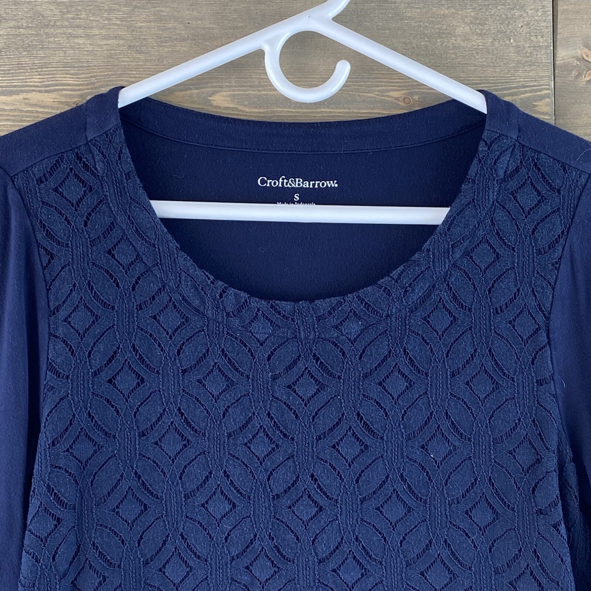 croft and barrow 3 4 sleeve shirts