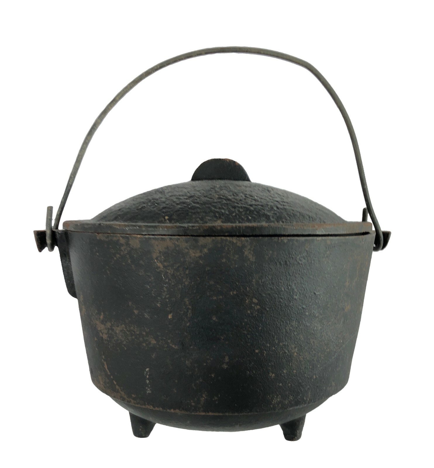 Antique Cast Iron Kettle