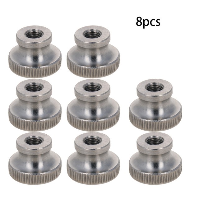 M8 Thread Thumb Nut Screws 304 Stainless Steel Round Knobs Metric