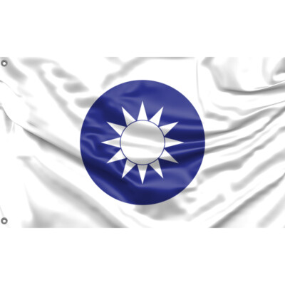 Taiwan National Emblem Flagge einzigartiges Design, 3x5 Fuß / 90x150 cm Größe, EU Made