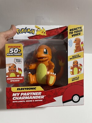 Pokémon - My Partner Charmander Figure With Lights Sounds and Motion Jazwares