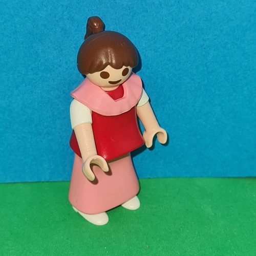 Personnage Playmobil Enfant Cheveux Marron - Catégorie 5, Référence 7 - Occasion Bon état