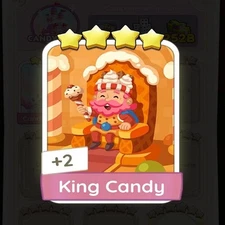 King Candy_MONO_POLY_GO_ STICKER_4⭐⭐⭐⭐stars_⚡⚡ fast delivery⚡⚡