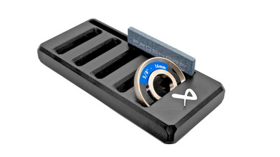Bauer Prosharp Grinding Wheel Organizer and Compact Skate Sharpener Accessory