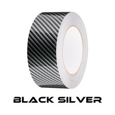 2d High Gloss Carbon Fiber Racing Stripes Vinyl Wrap Decal Sticker 10255075ft