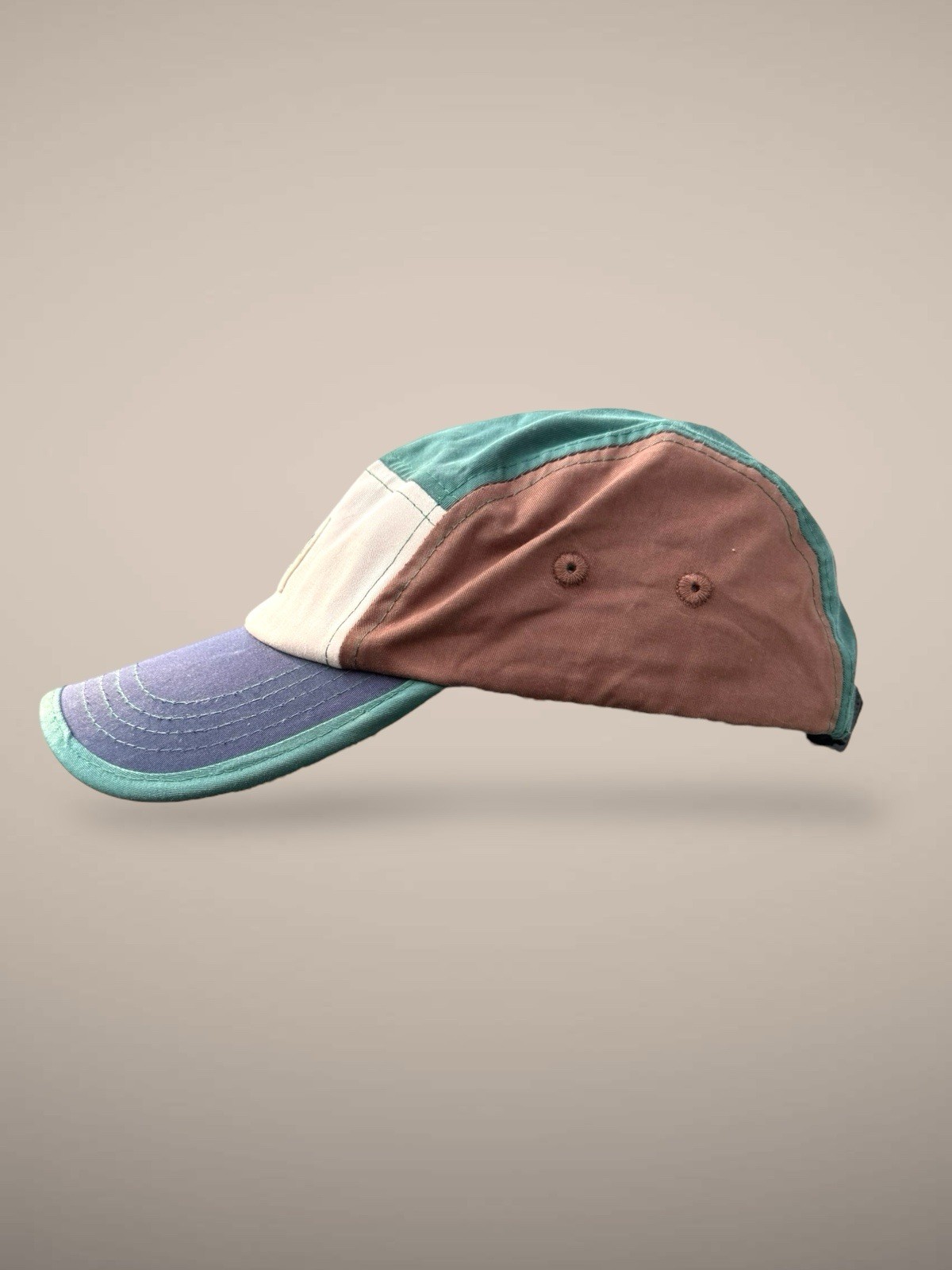 NASA Cotton Baseball Cap Hat Patchwork Pattern Sp… - image 2