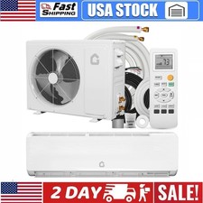 12000/18000 BTU Mini Split Air Conditioner Heater Pump System 19 SEER2 230V