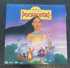 Walt Disney Masterpiece Pocahontas (1995) Letterbox Laserdisc