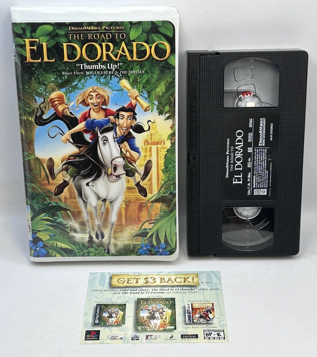 Las mejores ofertas en The Road to El Dorado de cintas VHS | eBay