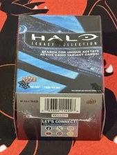 Upper Deck Halo Legacy Collection Trading Card Blaster Box - Factory Sealed