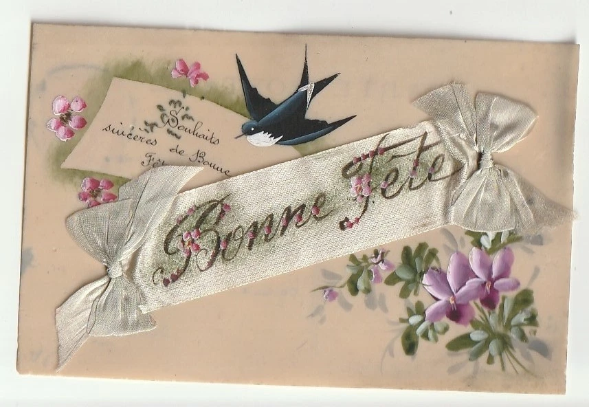 Timbres  Représentations  - CPA FANTAISIE MONTAGE AVEC DECOUPIS DE Timbre Patissier Original 1861425048