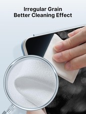 JSAUX Microfiber Cleaning Cloth 100 Pack Lens Wipes Eyeglasses Screen Phone