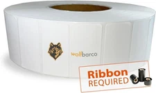 2" x 1" Industrial Grade Barcode Thermal Transfer Labels 5500/Roll