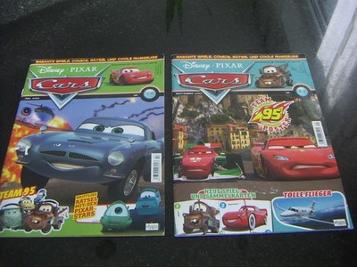 Disney Pixar Cars 2 Zeitschriften 1x Juli 2012 + 1x September 2012