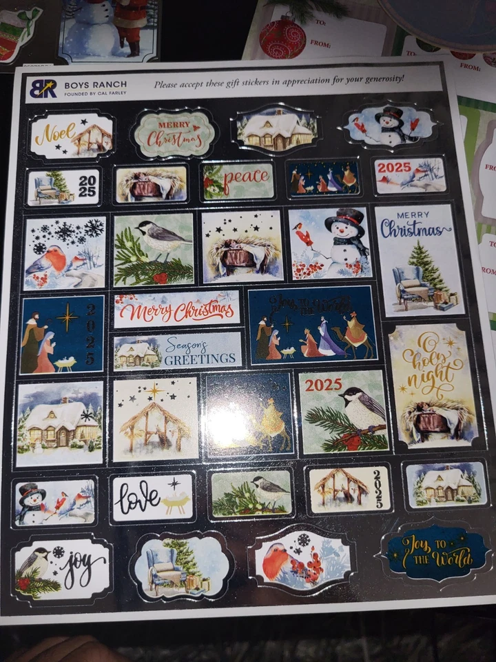 Lote de pegatinas y adornos para álbumes de recortes de Navidad e Invierno NUEVO Foto 2 de 4