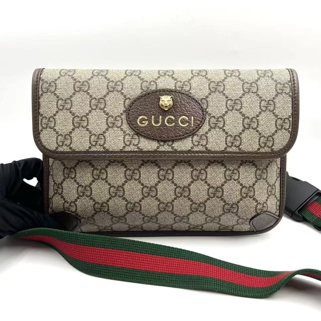 11.04 18 Gucci Neo Vintage GG Supreme Belt BAG