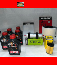 KIT TAGLIANDO AUDI A4 B9 (15 ) 2.0 TDI 122 150 190 CV 5L MOTUL 5W30 + 4 FILTRI