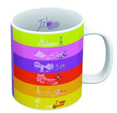 Kaffeebecher MUG J'aime la France - Frankreich