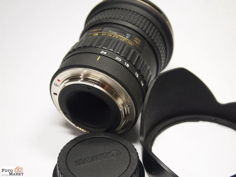 Objetivo Tokina AT-X 4,0/12-24 Mm Pro DX Para Canon Digital Gran Angular Zoom - Imagen 4 de 4