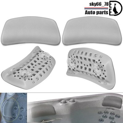 4X 6455-445 Hot Tub Spas Pillows Headrest w/ Suction Cup for 1998-2000 Sundance
